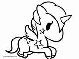 Tokidoki Pages Coloring Unicorn Cute Printable Stellina Adults Kids Baby Draw So Clipartmag Drawing sketch template