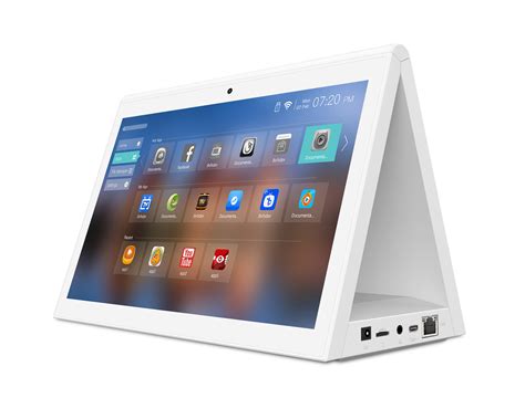 white rk   android tablet pc pos dual screen android tablet