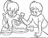 Make Cake Coloring Pages Chocolate Create Child Color Getcolorings Cak Printable Getdrawings Bord Kiezen Colorings sketch template