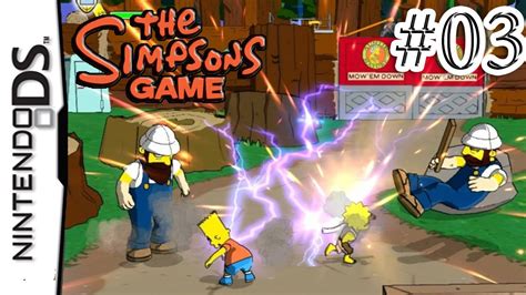 The Simpsons Game [nintendo Ds] Walkthrough Part 3
