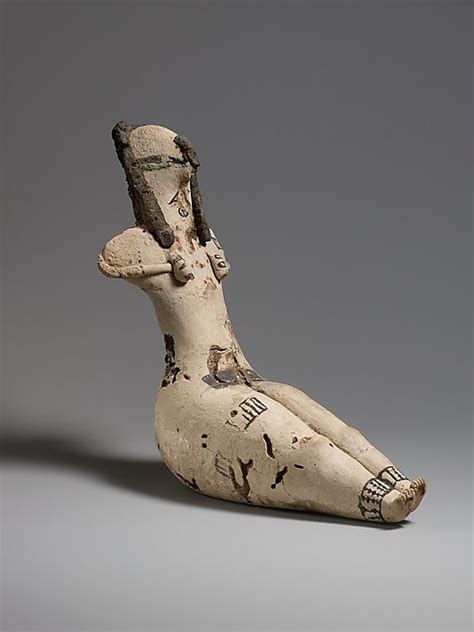 figurine of a seated woman period late naqada ii date ca 3450 3300 b