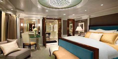 luxurious cruise ship suites