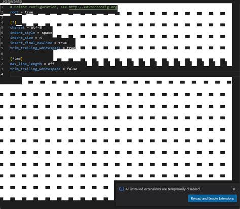 visual studio code vscode editor full  white space stack overflow