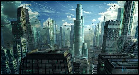 future city scape  robertbrown