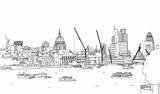 Colouring Thames Trafalgar Buckingham Usborne Farrarons Salvato sketch template