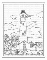 Lighthouse Printable Assateague Steph Drawings sketch template