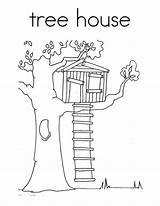 Treehouse Drawing Baumhaus Colouring Getdrawings Malvorlagen Pleasing Colorluna Divyajanani sketch template