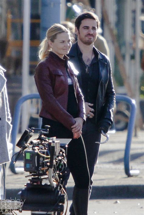 Jennifer Morrison And Colin O Donoghue Behind The Scenes