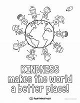 Kindness Worksheets Posters sketch template