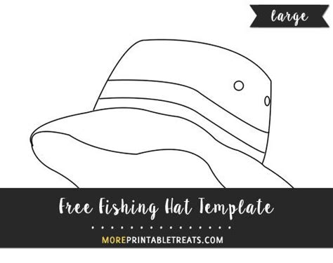 fishing hat template large hat template fishing hat slouch hat