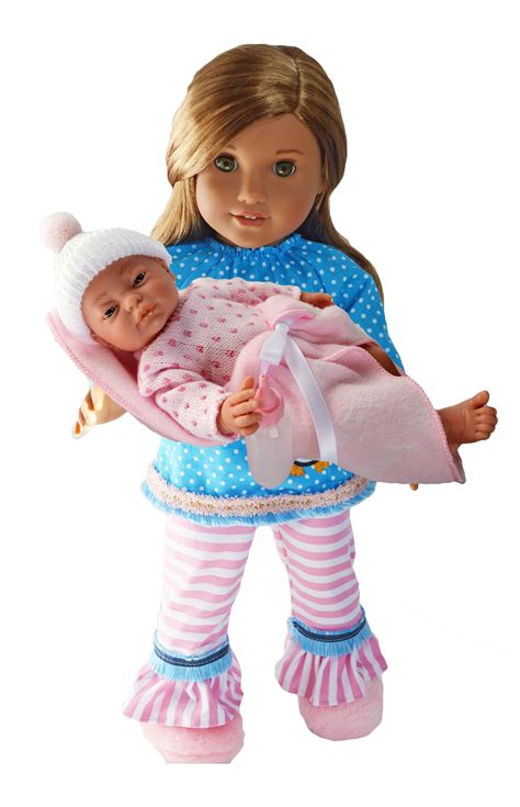 brittanys mini   baby doll compatible  american girl dolls