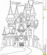 Castle Coloring Fairy Tale Pages Disney Famous Printable Getdrawings Color Getcolorings sketch template
