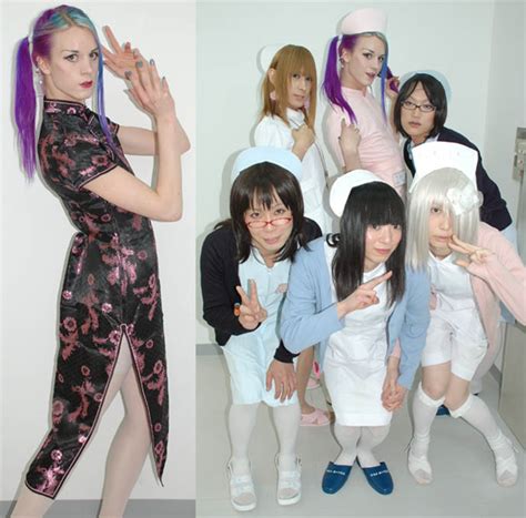 Josou Japanese Drag Groups For Men Dressing As Cute Girls 女装 Cross