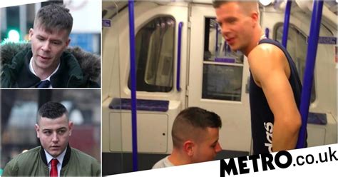 gay porn threesome in front of tube passengers ends with £