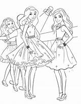 Pages Coloring Barbie Life Dreamhouse Getcolorings sketch template