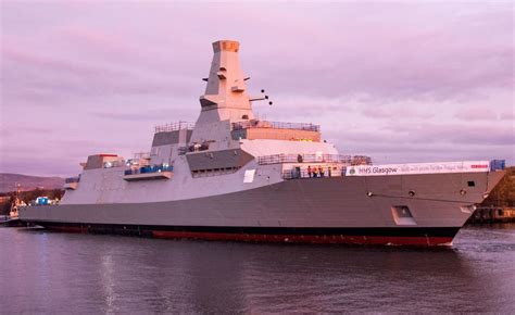 lead british type  frigate glasgow  launched