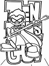 Titans Teen Go Robin Coloring Pages Wecoloringpage Drawing Colouring Getdrawings sketch template