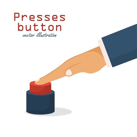 press button vector art icons  graphics