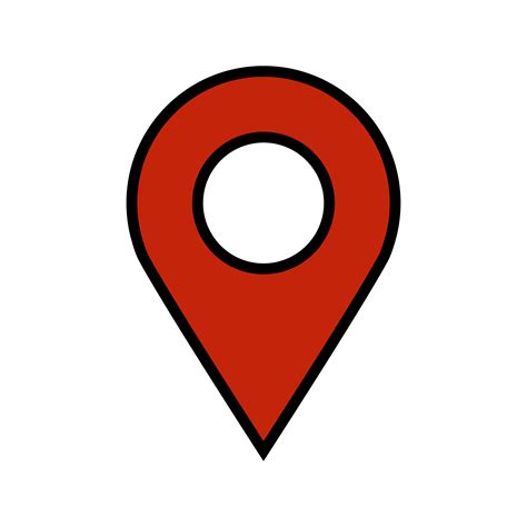 geo location pin vector icon  vector art  vecteezy