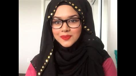 Hijab Tutorial With Glasses Youtube