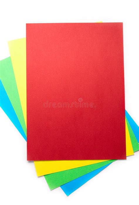 colored paper stock image image  pattern white information