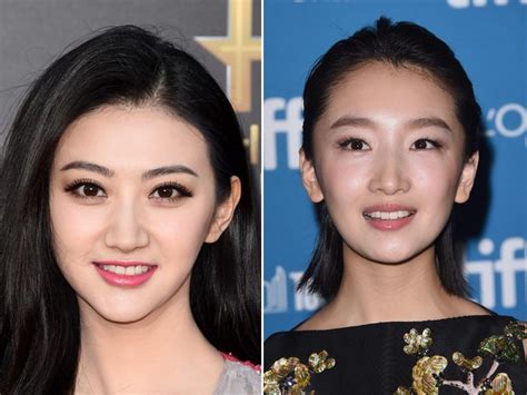 foto inspirasi makeup untuk imlek dari selebriti berwajah oriental