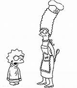 Marge Simpsons Tudodesenhos sketch template