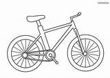 Colorear Bicicletas Colomio sketch template