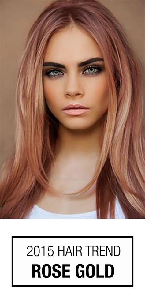 rose gold hair color this hair color trend isn t just for