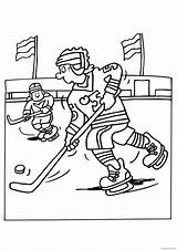 Hockey Coloring4free Printable Coloring Pages Kids Related Posts sketch template