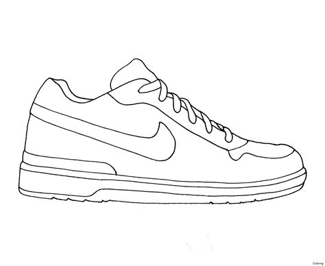 tennis shoes coloring pages coloring home