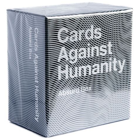 cards  humanity absurd box gameology