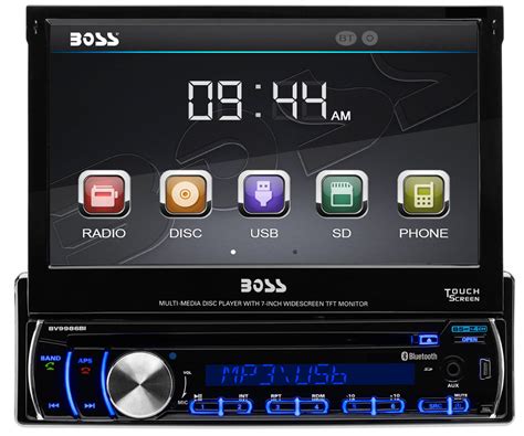 boss bv bi dvd receiver display   dash unit single din  watts