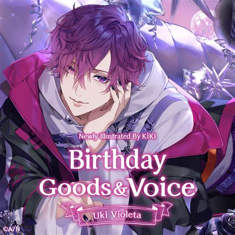 uki violeta birthday goods voice  nijisanji en official store
