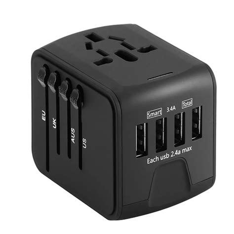 universal travel charger adapter  usb part  type  adapter