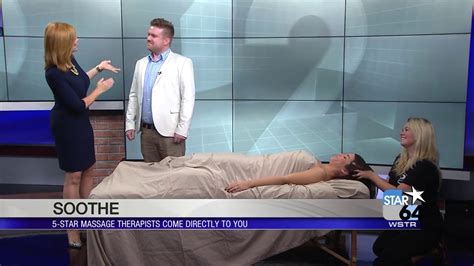 soothe brings massage therapists to you youtube