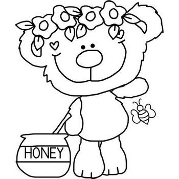 bear coloring pages adorable scruffy bears  color