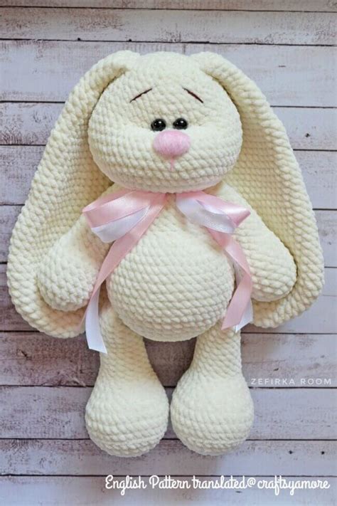 charming crochet bunnies  diy   patterns