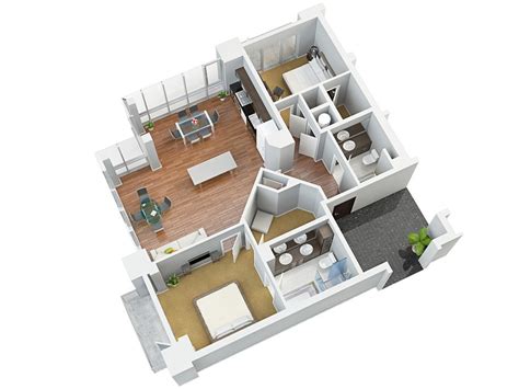 house plan portfolio visualization tsymbals design