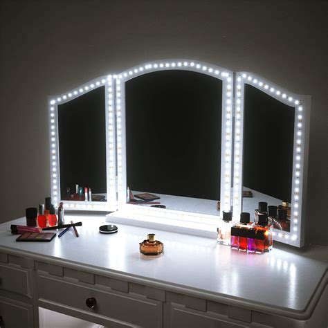 led vanity mirror light kit dimmable hollywood style 4m 13ft led makeup