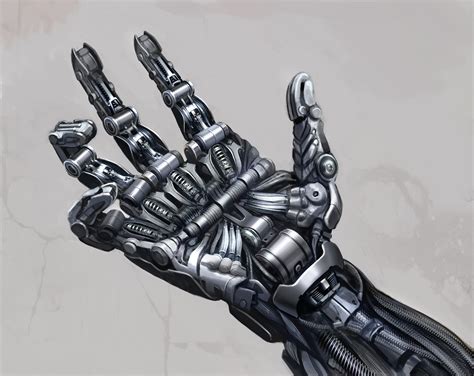 jim martin concept art mechanical hand