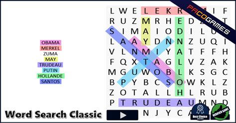 word search classic games