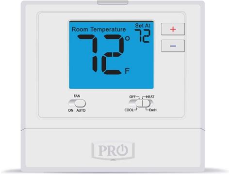 pro iaq  touchscreen heat pump  programmable thermostat  pro iaq amazonfr bricolage