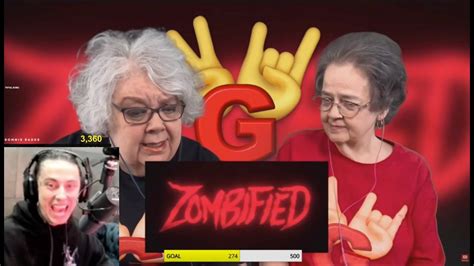 2rg Ronnie Reacts To The Grannies Reaction To Zombified Youtube