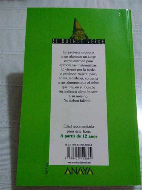 Libro El Asesinato Del Profesor De Matematicas 210 00 En Mercado Libre