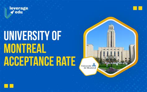 university  montreal acceptance rate leverage