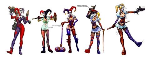 The R Evolution Of Harley Quinn From Jester To Sex