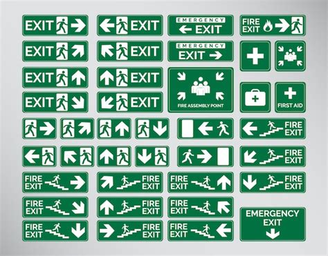 exit sign icon images    freepik