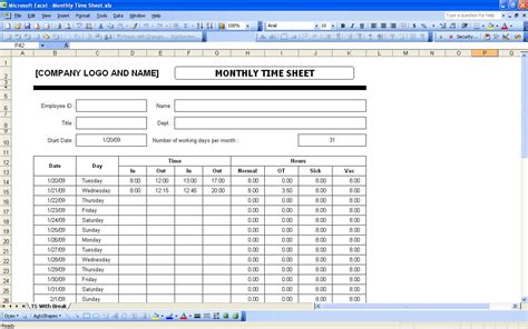 blank employee weekly schedule docstoc  printable physical form