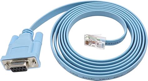 Cisco Console Cable 9 Pin Db9 Female Serial Rs232 Port Uk